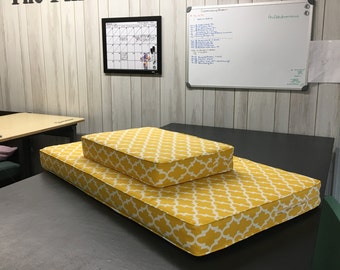 Custom Bench and Trapezoid Cushions in a Wide Variety of Fabrics