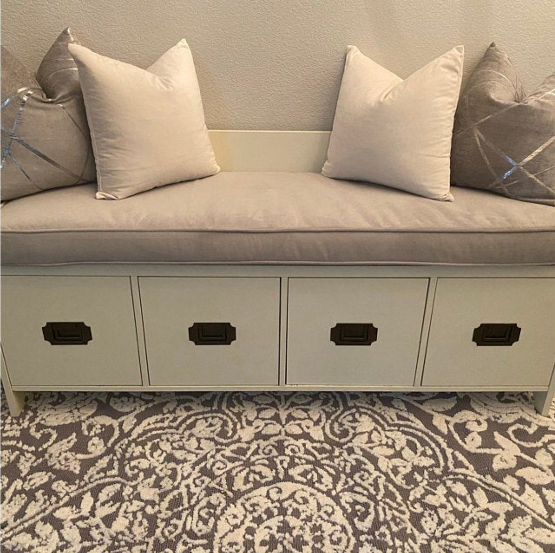 Cushion Bench Trapezoid Window Seat Cushions in a Wide Variety Etsy