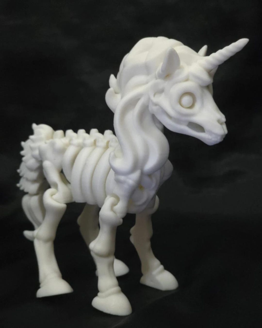 Unicorn Skeleton – 3D - Etsy