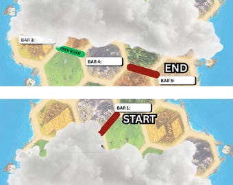 Afdrukbare game Catan-kroegentocht