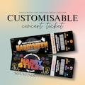 PHYSICAL Harry Styles Inspired Custom Concert Ticket, Personalised Souvenir Ticket, Laminated Print, Fan Made Keepsake