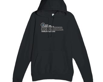 Eco Rebel Resist, Reuse, Repeat. Premium Unisex Pullover Hoodie | Laneseven LS13001