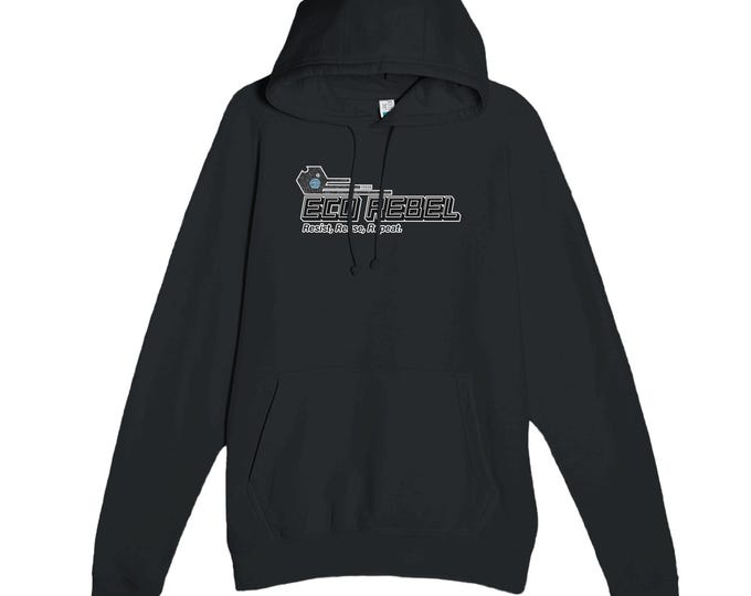 Eco Rebel Resist, Reuse, Repeat. Premium Unisex Pullover Hoodie | Laneseven LS13001