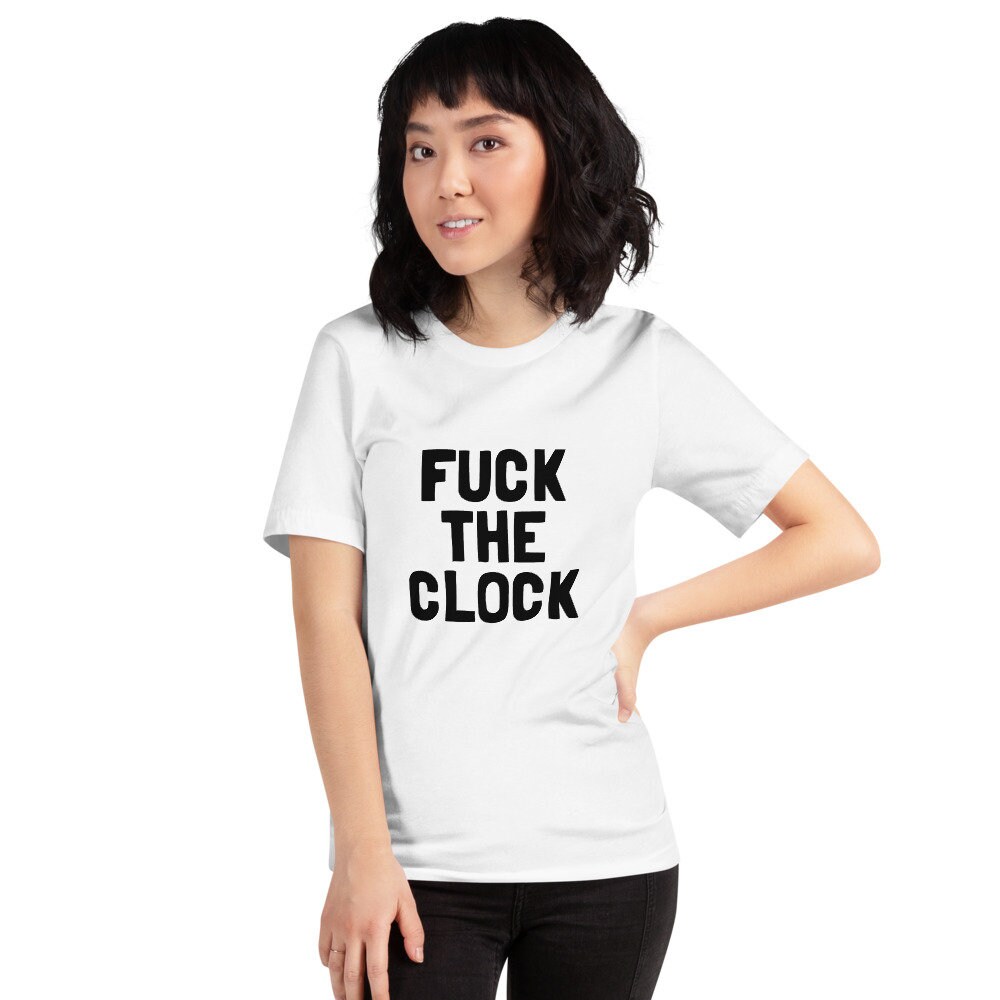 Fuck the Clock パティ・スミス ヴィンテージ 復刻版 半袖 ユニ