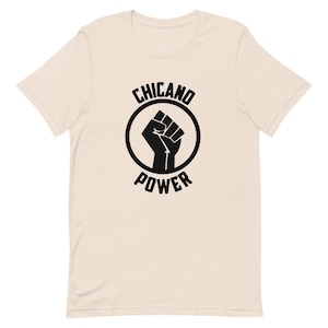 Chicano Power Vintage Reproduction Short-Sleeve Unisex T-Shirt