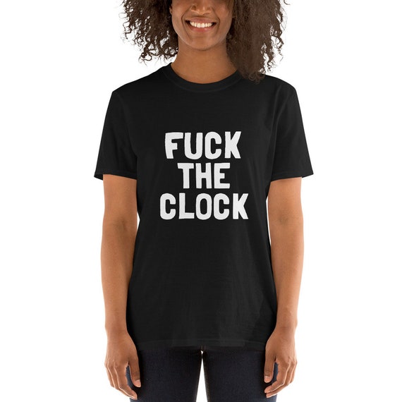 Fuck the Clock Patti Smith Vintage Reproduction Short-sleeve
