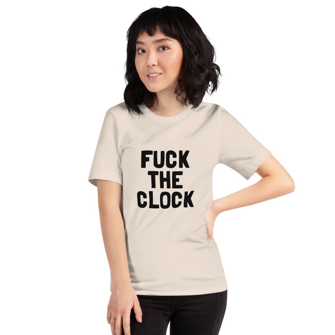 Fuck the Clock Patti Smith Vintage Reproduction Short-sleeve