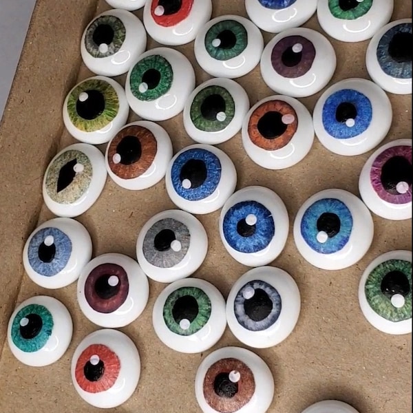 Realistic Resin Eyeballs - Etsy