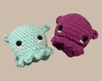 Peluche de sepia a crochet: Amigurumi hecho a mano
