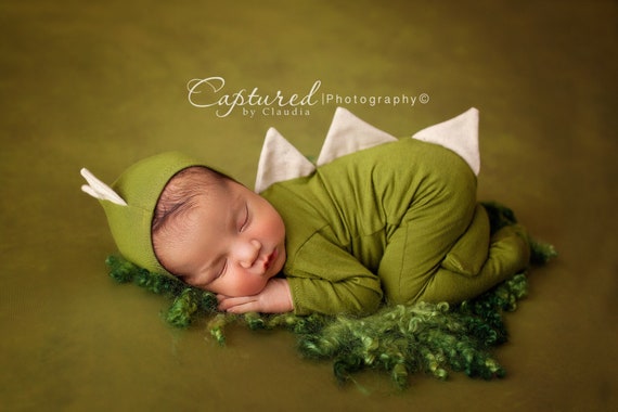 Conjunto de pijama de dinosaurio para recién nacidos/Conjunto de