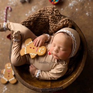 Newborn Gingerbread Pajama