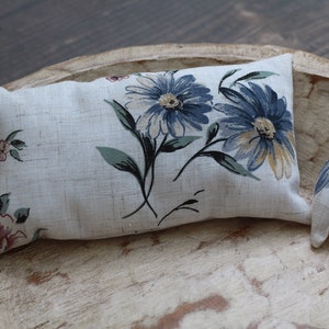 Newborn Floral Posing Pillow with Matching Floral Pillow Heart