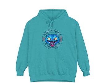 Derpy Tiger Demon Hunters Delivery Logo Hoodie | Kpop Parody