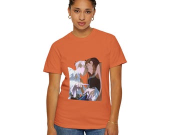 Hyuna & Luka Alien Stage T-shirt | Soft Illustration Tee