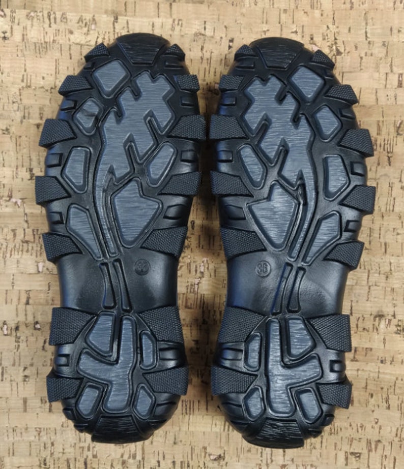 Rubber soles Black for your own projects big sizes Supply for shoes snow boots image 4