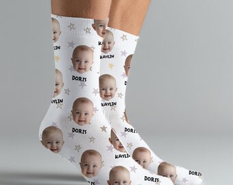 Custom Baby Face Socks - Design & Ship Next Business Day | The Original