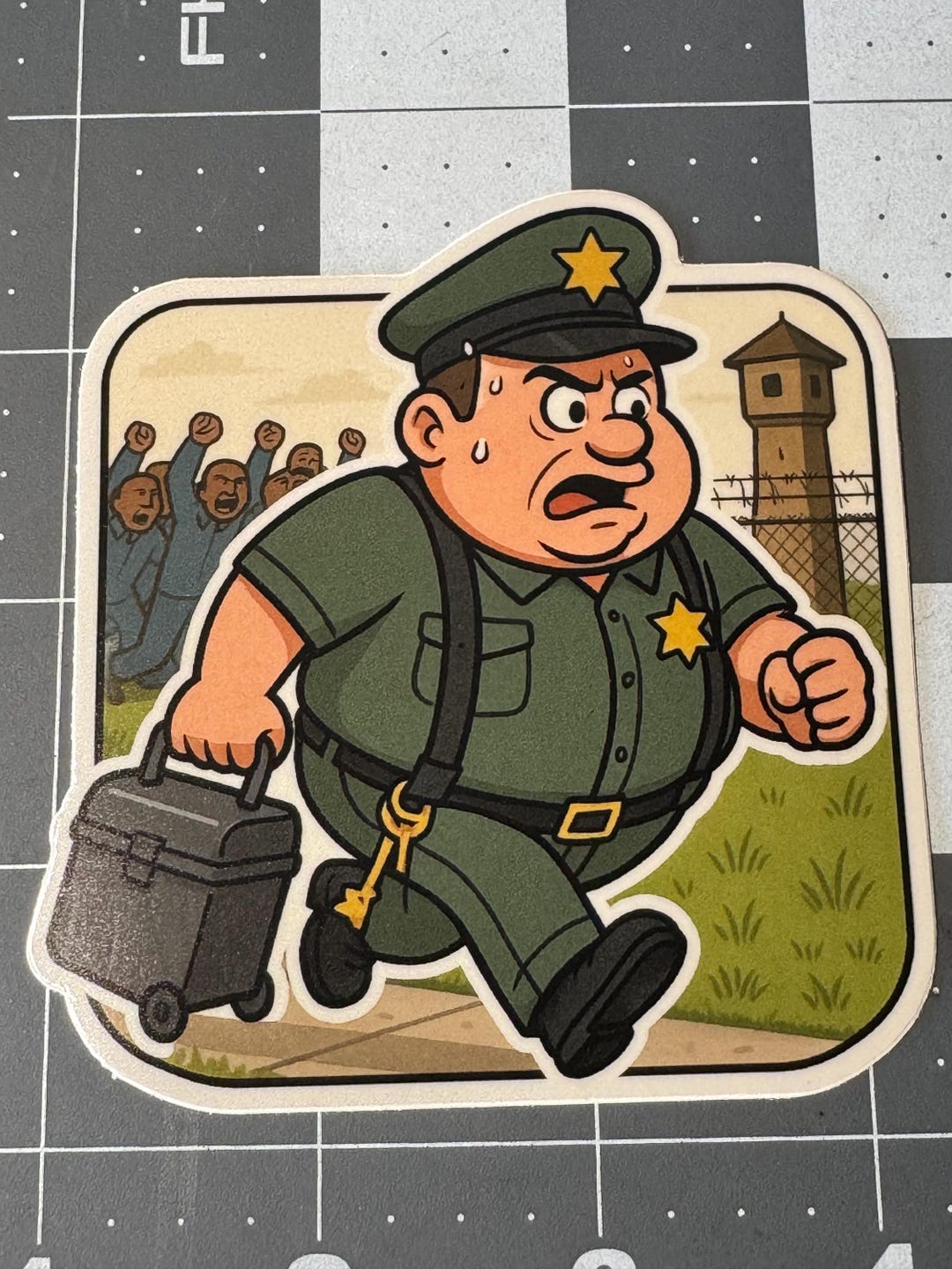 Prison Tree Sticker Correctional Officer Sticker Prison Guard Sticker