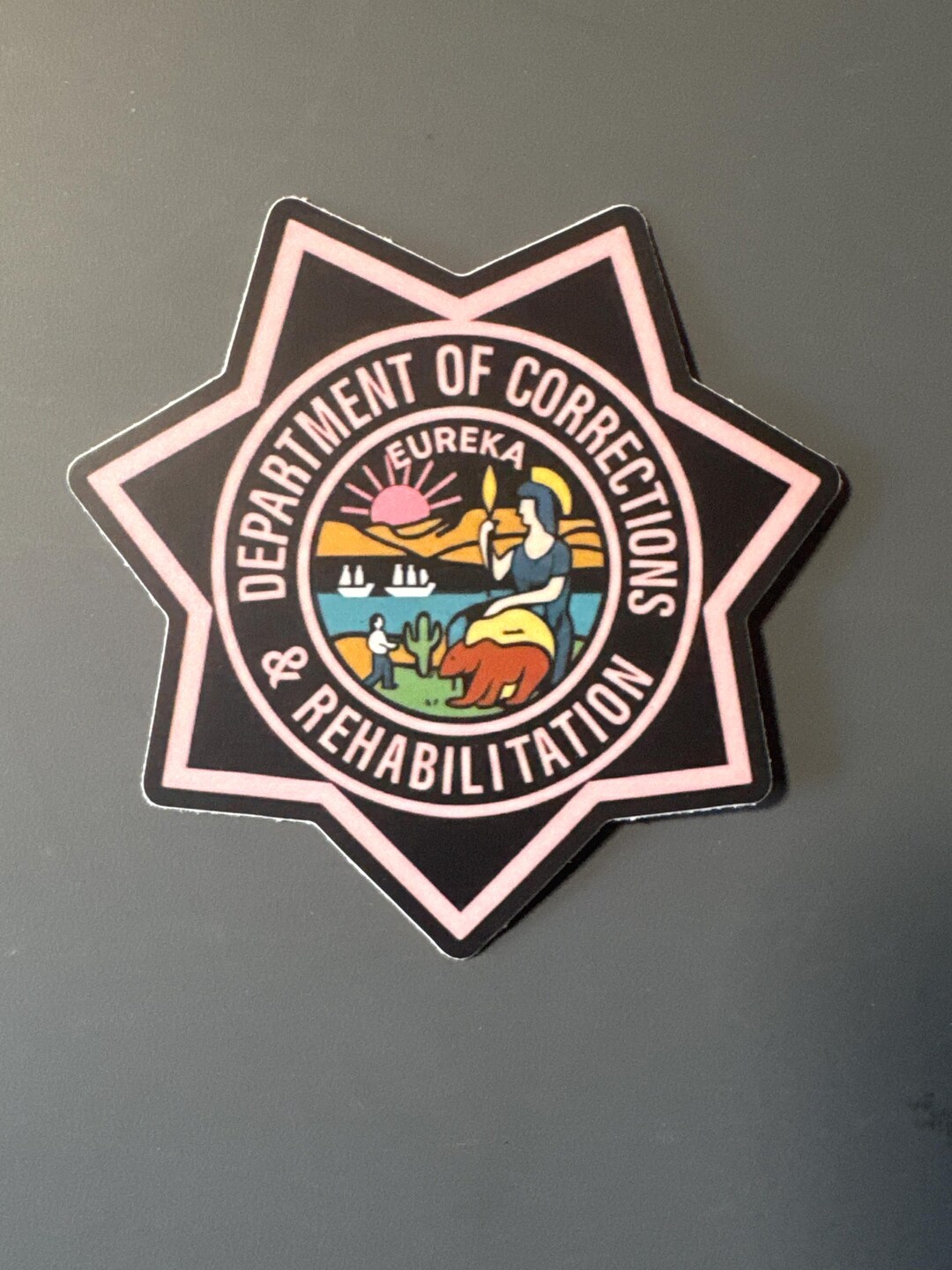 California Prison Guard Sticker CDCR STICKER California Department of ...