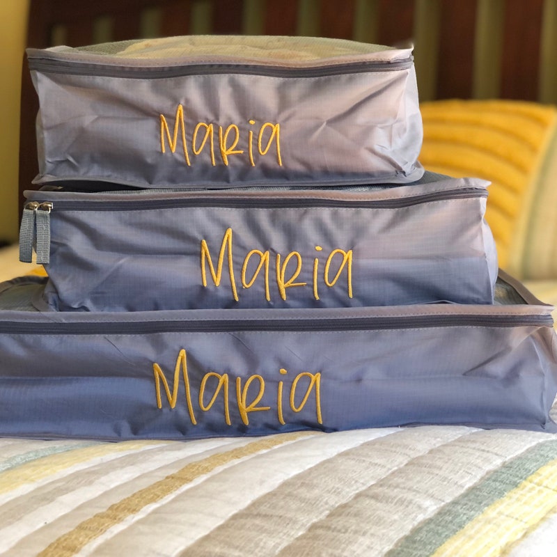 Personalized Packing Cubes - Etsy