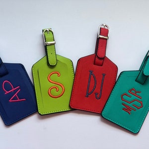 Luggage Tag Personalized, Monogramed Luggage Tag,