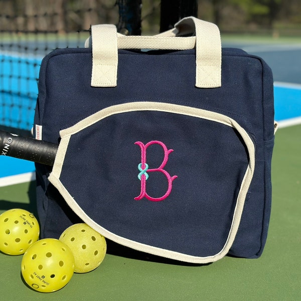 Embroidered Pickleball Bag Etsy