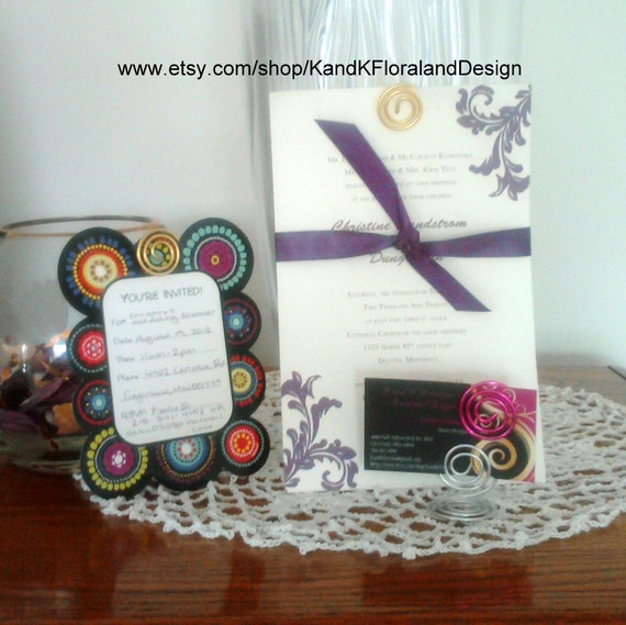 Items similar to BirthdayWeddingGiftTag HoldersClipsNo TapeSet of