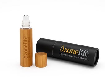 Ozonelife® – Ozonated Extra Virgin Olive Oil with Lavender Essence (10 ml Roll-On)