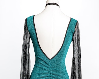 Fortuna Back Panel Dress Tango Ballroom Latin Dance Tango With Love