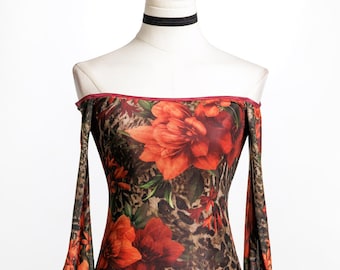 Reina Off Shoulder Dress Tango Ballroom Latin Dance Tango With Love