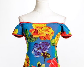 Marisol Back Panel Dress Tango Latin Ballroom Dance Tango With Love