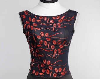 Lace Tango Dress, Low Back, Side Slit - Ballroom, Milonga