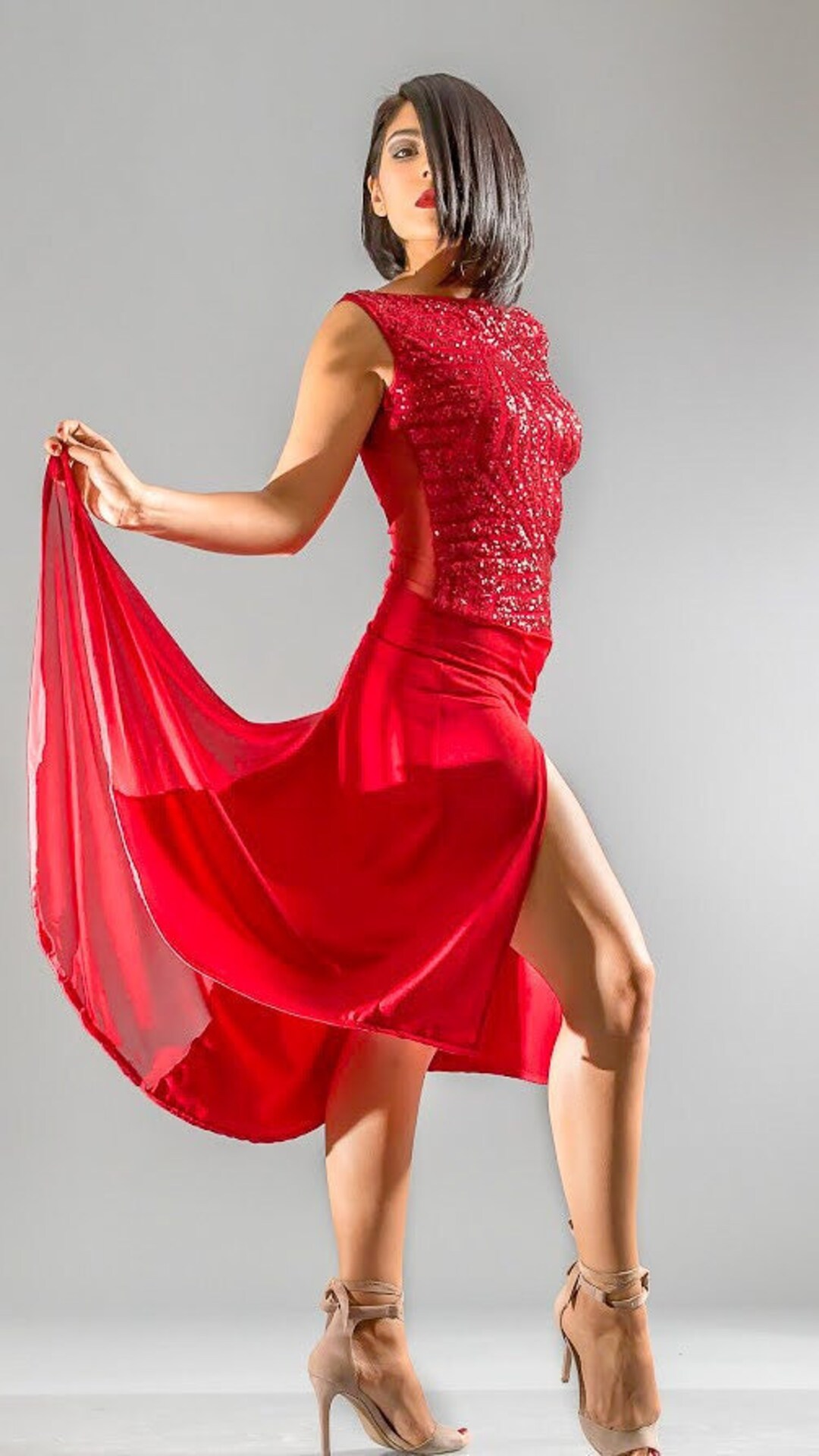 Tango Dress Showcase Ballroom Latin Argentine Tango Fantasia 