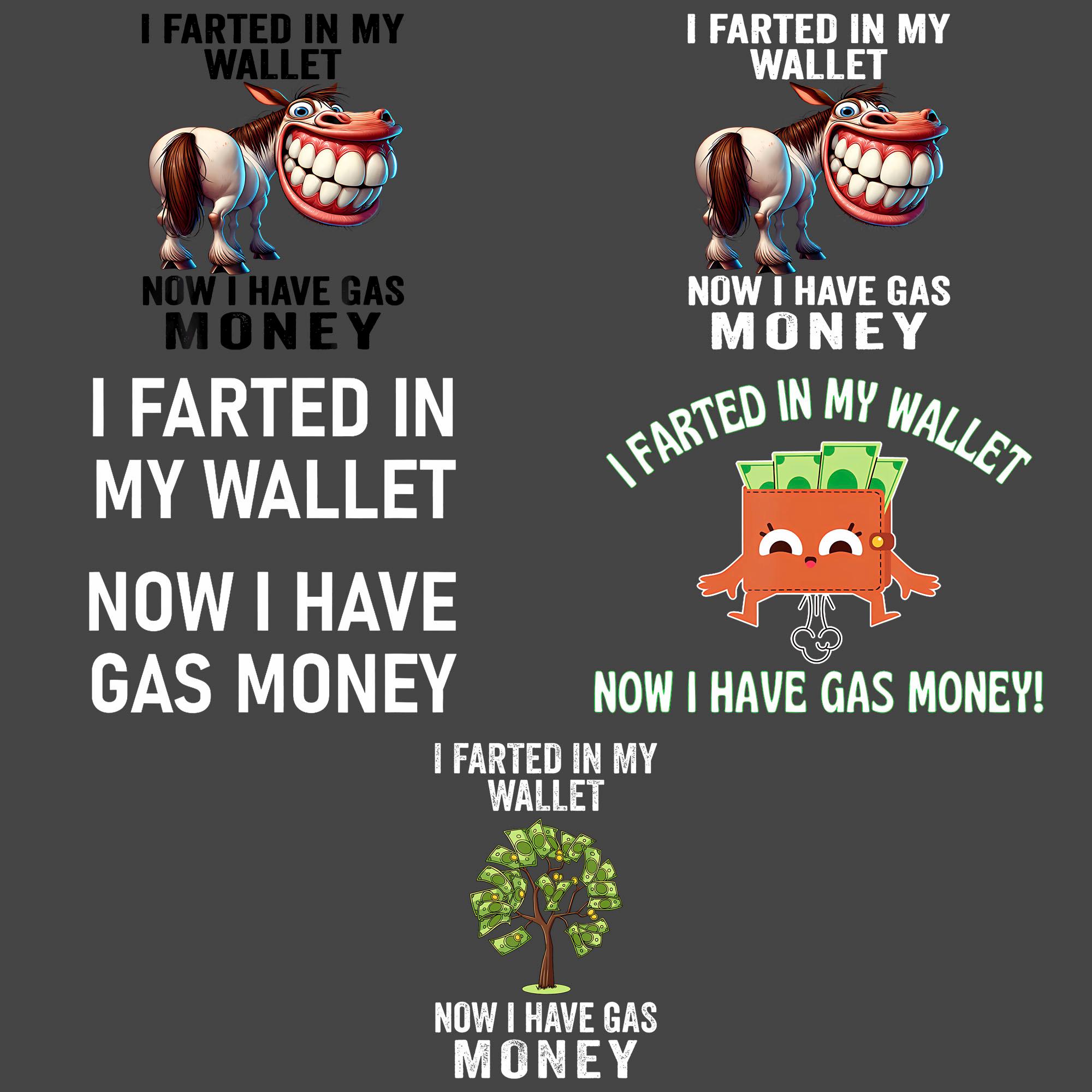 Funny Saying Wallet - Main Image