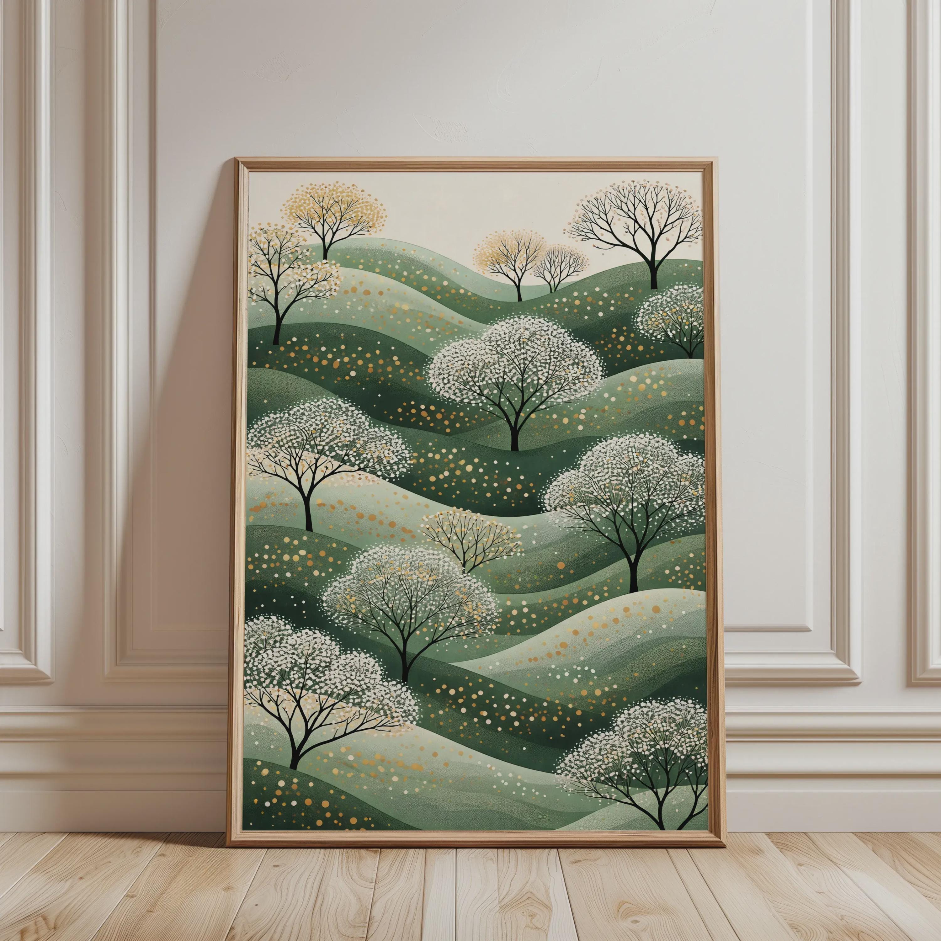 Yayoi Kusama Tree Forest - Etsy