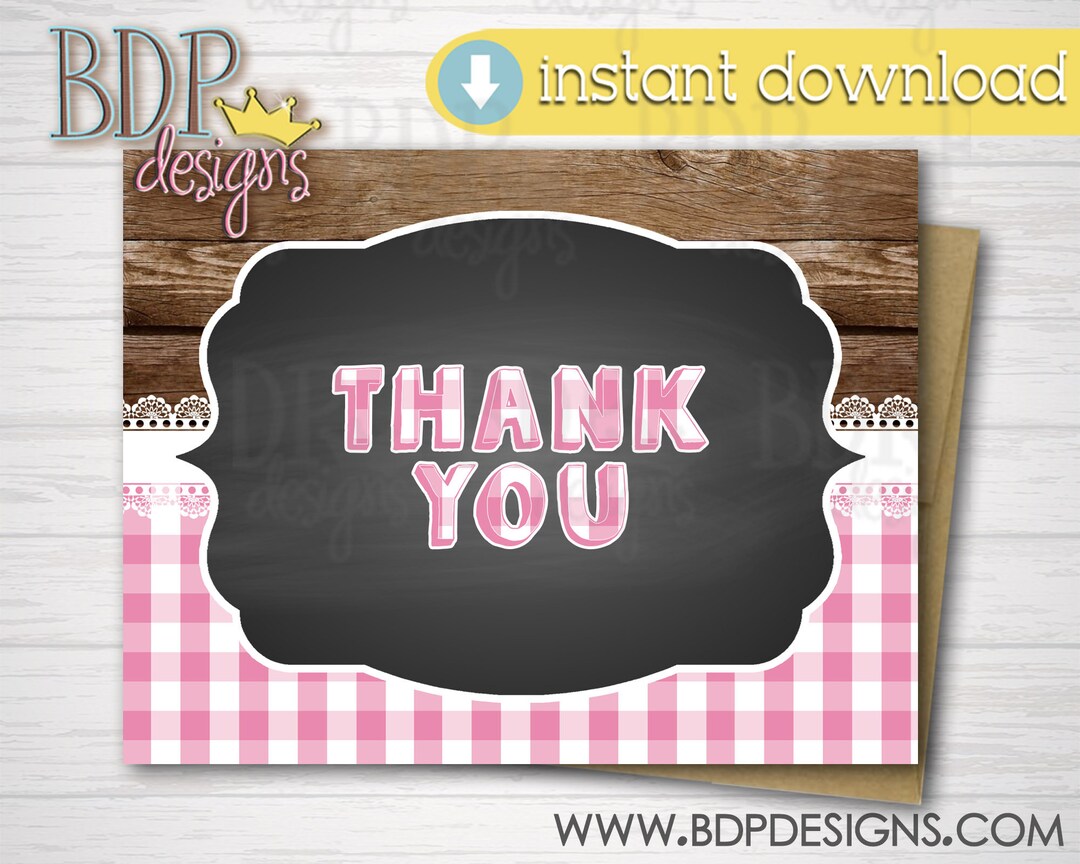 Baby Q Thank You Card, Baby Q Thank You, Baby Q Baby Shower, Babyq Baby
