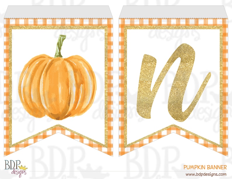 ONE Pumpkin Banner Pumpkin Banner ONE Pumpkin Banner - Etsy