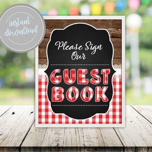 Baby Q Gästebuch Zeichen, I do BBQ Gästebuch Zeichen, Baby Q Zeichen, Ich mache BBQ Zeichen, Gästebuch Zeichen druckbar, Herunterladbares Zeichen, Barbeque-Zeichen
