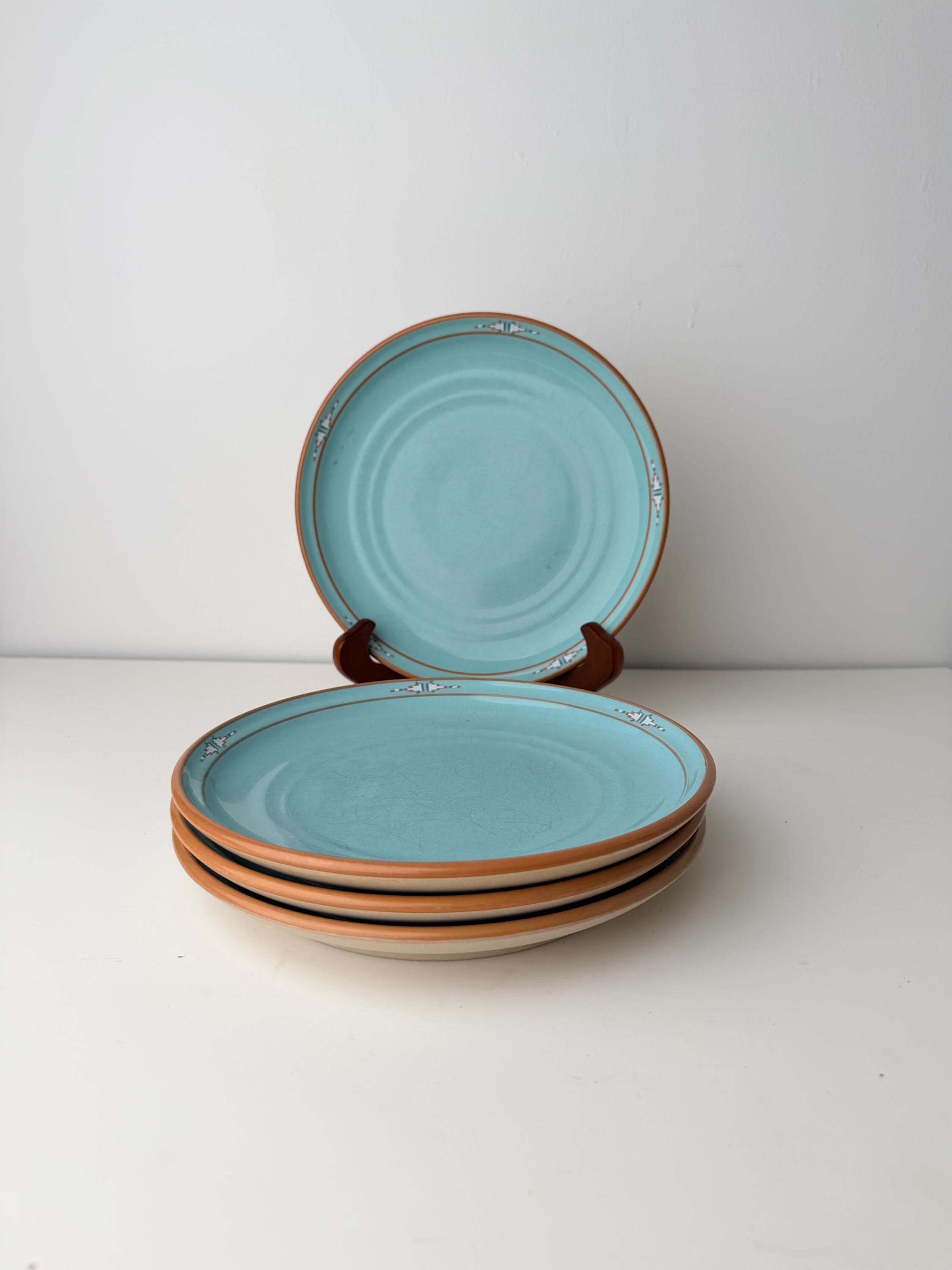 Noritake Boulder Ridge Salad Plate 8.25” Speckled Stoneware Rustic