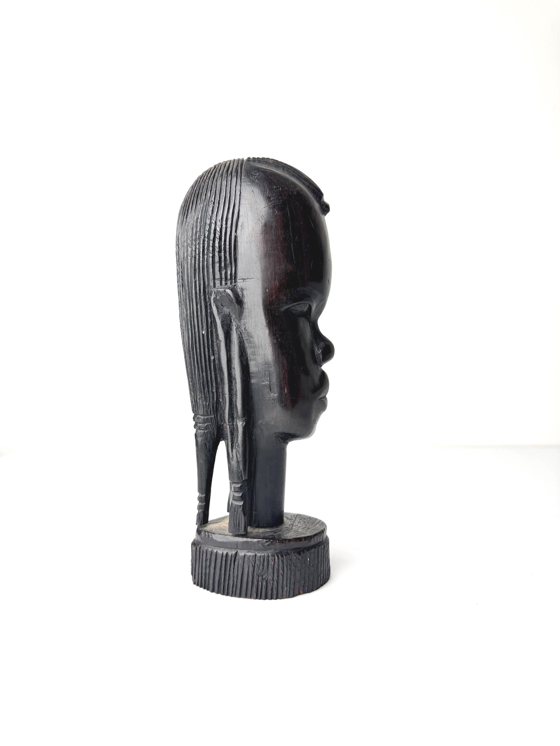 Ebony wood carving africa - Etsy 日本