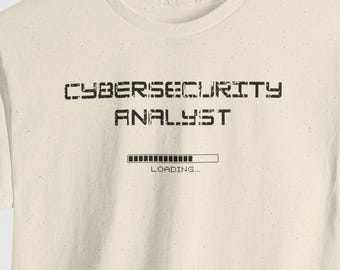 Cybersecurity Analyst Heavy Cotton Tee | Infosec T-shirt | Cybersecurity Gift