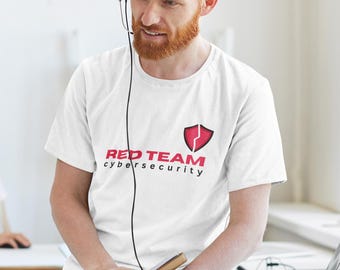 Red Team Cybersecurity T-Shirt: Ethical Hacker Tee | Bella+Canvas 3001 | Cybersecurity Gift