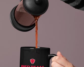 Red Team Cybersecurity Mug: Ethical Hacker Gift