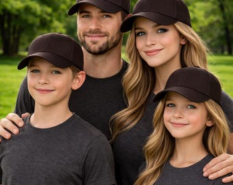 Handmade Brown Leather Baseball Cap: Casual Cowhide Hat