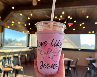 Love Like Jesus Iced Drink Sleeve