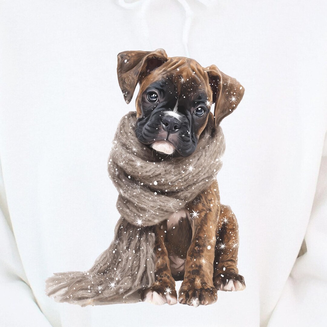 Cachorro bóxer, Cachorro bóxer PNG, Bóxer navideño, Navidad, Perro ...