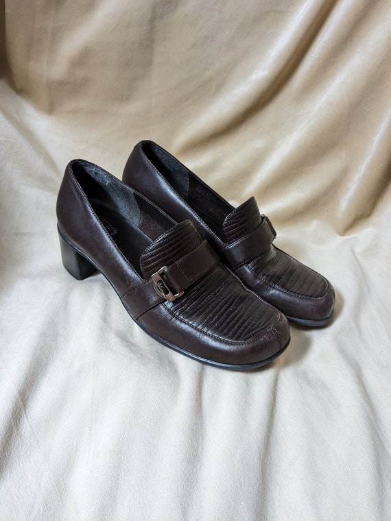 90s chunky loafers
