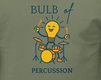 Bulb of Percussion - Rolig t-shirt för arkeologer, flintknappers och artefaktentusiaster