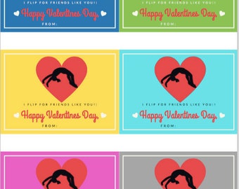 GIRLS Flipping Valentines