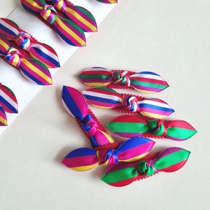 Korean Saekdong Hair Clip Set 2 pcs Lightweight Hanbok Ribbon Pin limited supplies cannot restock 3 types Kpop pigtail [with Pinkluvme]