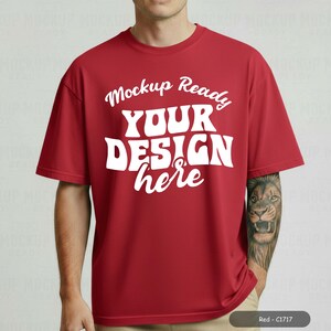 Red Mens Comfort Colors 1717 Mockup Bundle C1717 Tshirt (Canva T-shirt Mock up) Neutral Simple Studio White Plain Background C1717 Tshirt Canva Template Digital Instant Download 54 PNG JPEG JPG for Print on Demand or POD. A collection of 54 Comfort Colors 1717 shirts in various colors, including Berry, Melon, Citrus, Navy, Black, Lagoon Blue, Red, White, Heliconia, Flo Blue, Sea Foam, Pepper, Ivory, Espresso, Blossom, Black, Moss, Graphite, Light Green, Red, Grey, Mustard, Bay, Khaki
